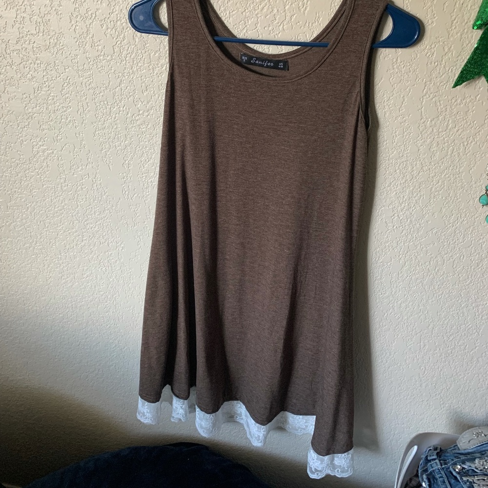 Brown dress